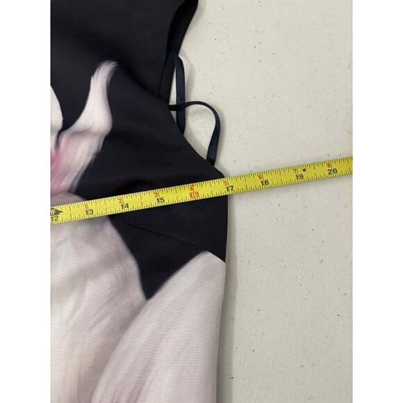 TED BAKER DALYN Magnolia Stripe Textured Dress Women Size 1 - Picture 15 of 16